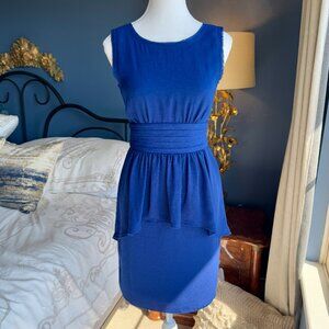 BCBG Max Azria Royal Blue Dress